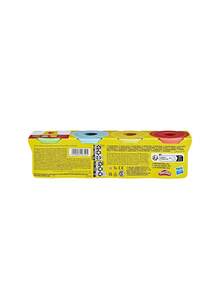 Play-Doh Pack Of 4 Classic Colours 85g 1Players Kids 2+ G06885X0 - Multicolor - View 4