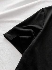 Manfinity BRENVOR Men's Knit Casual Daily Beachwear Surfing Vacation Geometric Pattern Slim Fit Crew Neck Short Sleeve T-Shirt