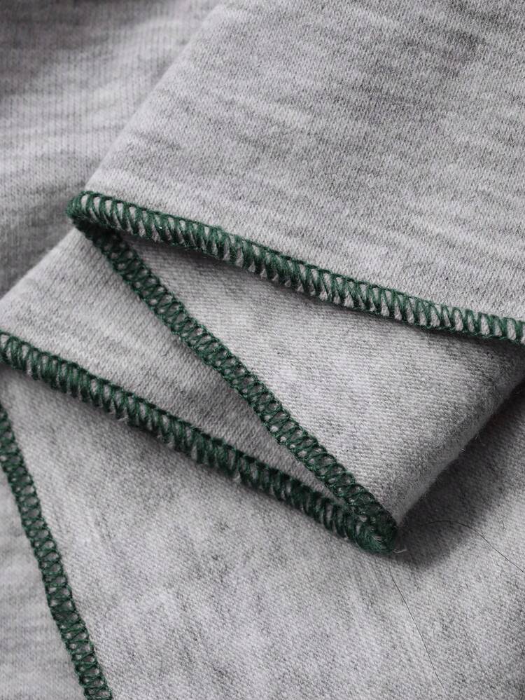 Young Girls Round Neck Short Sleeve English Letter Print T-Shirt Spring Summer