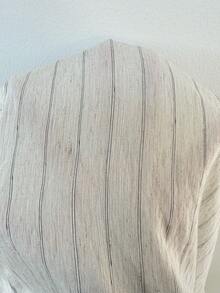 Sunnyshic Women's Elegant Versatile Elastic Waist Casual Striped Wide Leg Pants, Spring/Summer - Multicolor - View 8