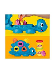 PLAY-DOH بلايدوه فورمين إن كليورين دينو - متعدد الألوان - مشاهدة 6