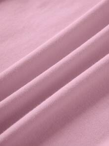 SHEIN | PAW Patrol Young Girl Cartoon Cute Cartoon Dog Print Round Neck Short Sleeve Loose Casual T-Shirt - Pink - View 5