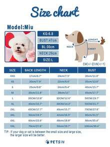 PETSIN 1件可爱兔子字母印花宠物服，秋冬季绿色加厚保暖宠物服装
