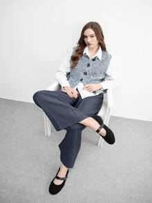 CUCCOO BIZCHIC Zapatos planos para mujer - Negro - Ver 6