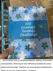 100天活页笔记本：一本省钱的笔记本，挑战现金储蓄，重返校园。 - 彩色 - 查看 6