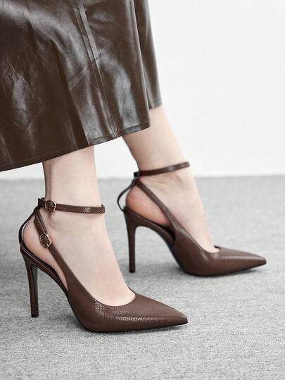 CUCCOO BIZCHIC Nuevos tacones altos de punta fina y versátiles para mujeres