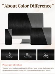 微环接发，100%真人发，1号色，亮黑色，14-24英寸直发，50束/包，隐形珠加厚微环接发，带鱼线，无需胶水，易于造型，适合细软发质，也适合沙龙使用。适合所有女性日常佩戴，冬季、圣诞节、万圣节、秋季服装搭配。 - S1 - 查看 10