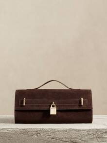 SHECARRY 1pc Women's Fashionable Woven Tote Bag For Daily Use - Chocolate Brown - View 1