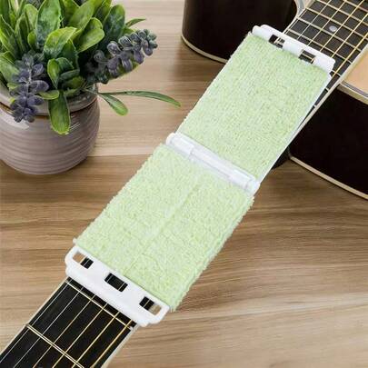 Guitar String Cleaner Accessories Cleaning Fingerboard Cloth Tool Maintenance Fingerboard Cleaning Cloth Suitable For Acoustic Guitar/Violin/Bass/Ukulele/Electric Guitar And Other Instruments