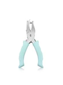 Máy bấm lỗ cầm tay màu Macaron dùng để đóng gáy kim loại cho giấy và bìa cứng, đường kính lỗ 6mm, văn phòng phẩm, không cần pin. - Nhiều màu - Xem 9