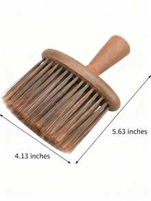 1 st massivt träkaffeborste, bänkrengöringskaffeborste, rengöringsborste för kaffesumppulver