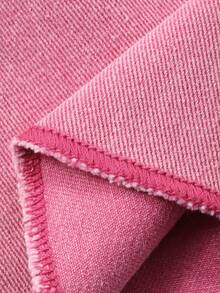 Dazy Kids Quần jean dáng rộng thoải mái cho bé gái - Màu Hồng Tươi - Xem 10