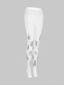 ROMWE Anime Women Tights - Multicolor 2 - View 4