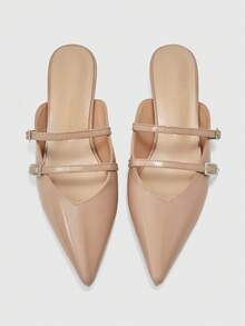 CUCCOO BIZCHIC Zapatos planos para mujer - Albaricoque espejo - Ver 10