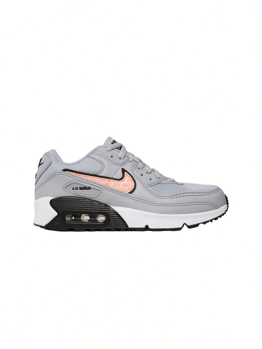 Nike Giày thể thao trẻ em Air Max 90 Next Nature màu Xám Sói / Màu Búp Bê / Màu Hoàng Hôn DZ5637 - WolfGrey/Doll/SunsetGlow - Xem 1