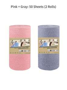 Ultra Fine Fiber Cleaning Cloth, Reusable Tissue, Wet Dry Dual-Use Cleaning Cloth, 25cm * 25cm, Kitchen Cleaning Wet Wipes, Lint Free Cloth, Suitable For Cars, Kitchens, Kitchen Supplies, Cleaning, Kitchen Towels - Grey - View 12