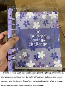 100天活页笔记本：一本省钱的笔记本，挑战现金储蓄，重返校园。 - 彩色 - 查看 7