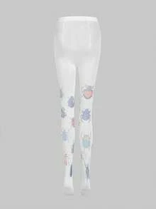 ROMWE Anime Women Tights - Multicolor 2 - View 2