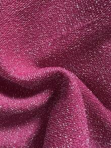 Swim Mod Bộ bikini màu hồng ánh kim dễ thương cho nữ - Hồng - Xem 6