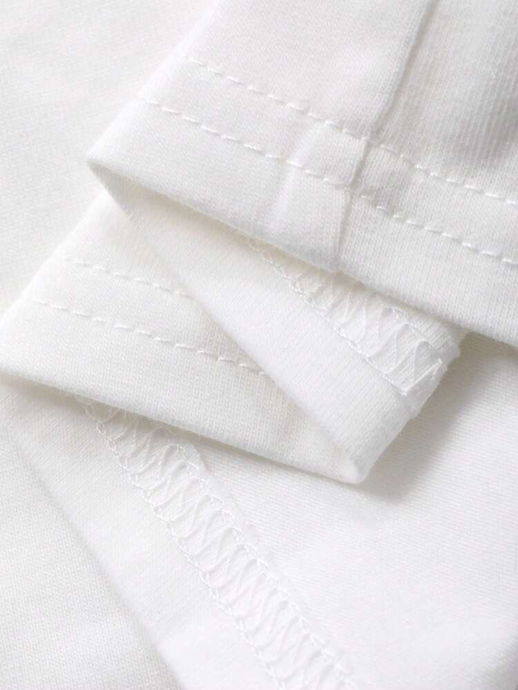 Baby Girls Round Neck Casual Korean Style 2 In 1 Lace Patchwork Top, Spring/Summer Long Sleeve Tops Women