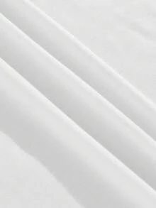 Manfinity Homme Men's Valentine's Day Romantic Heart Pattern T-Shirt, Couple T-Shirt, Red Heart, Unisex- Red Heart Couple Tshirt Red And White Graphic Tees - Multicolor - View 3