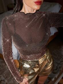 Lavishia Áo vàng dành cho nữ, thích hợp cho tiệc tùng, năm mới, Giáng sinh. - Nhiều màu - Xem 6