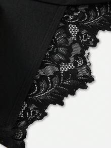 DrisQ Quần lót ren đen gợi cảm dành cho nam - màu đen - Xem 5