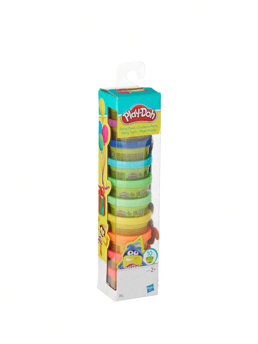 Play-Doh Party Pack - 10 Pieces 1Players Kids 3+ 22037EU6 - Multicolor - View 1