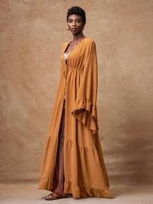 Zivah Bộ sưu tập mới Xuân Hè 2026, phù hợp cho Ngày Valentine, Lễ hội âm nhạc, Lễ Phục sinh, Phong cách miền Tây, Phong cách du mục, Phong cách Bohemian, Phong cách Nashville, Tiệc tùng, Đám cưới, Sự kiện buổi tối, Hẹn hò, Tụ họp, Sinh nhật, Phong cách sinh viên, Trang phục học sinh, Thường ngày, Đa năng, Giải trí, Kỳ nghỉ, Du lịch tàu biển, Bãi biển, Tắm nắng, Thanh lịch, Đi làm, Trang phục công sở thường ngày - màu nâu - Xem 4