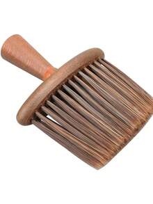 1 st massivt träkaffeborste, bänkrengöringskaffeborste, rengöringsborste för kaffesumppulver