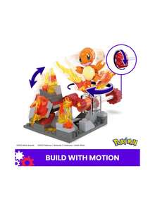 Mattel MEGA Pokemon Charmander's Fire-Type Spin 81pcs HTH86 - Multicolor - View 4