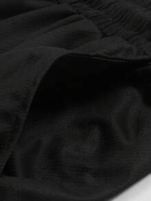 ROMWE MEN Anime Men's Casual 2 In 1 Print Drawstring Shorts - Multicolor - View 6