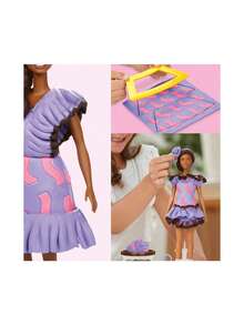 PLAY-DOH Play Doh Barbie Fashionista Ruffles 1Players Kids 5+ G13595X0 - Multicolor - View 5