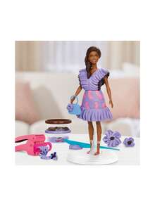PLAY-DOH Play Doh Barbie Fashionista Ruffles 1Players Kids 5+ G13595X0 - Multicolor - View 9