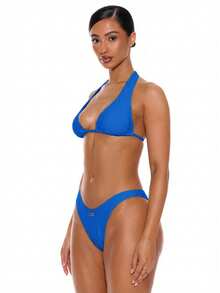 Musera Resort 女士比基尼泳裤 - 藍色 - 查看 2