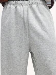 SUMWON Crop Fit Long Sleeve Striped Polo Sweatpants Co Ord Set Casual Loungewear Two Piece Matching Outfit Winter Comfort - Multicolor - View 6