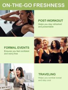 SlowSunday Deodorant Roll-On för kvinnor och män, färsk och kokosnötspersika, parabenfri, certifierad, djurfri och vegansk deodorant - Förhindrar lukt i upp till 25 timmar, För alla hjärtans dag, alla hjärtans dag-present, alla hjärtans dag-present, För Ramadan, Ramadans festivalsammankomster och presenter, Perfekt för fest - Coconut - Visa 4