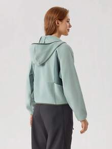 OutZeal Women Winter Outdoor Fleece Thermal Lined Hiking Camping Hooded Zip Up Jacket