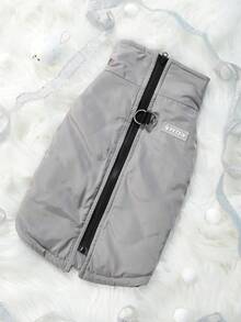 PETSIN Grey Waterproof Thick Pet Vest, Suitable As A Gift For Pet Lovers