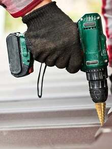 Bộ 3 mũi khoan bậc bằng thép tốc độ cao phủ titan, mũi khoan hình tháp dùng cho gỗ và kim loại hiệu quả cao - Bền bỉ, vát cạnh mịn, không có bavia, không dễ bị gỉ, dễ lắp đặt, nâng cao hiệu quả. - Nhiều màu - Xem 4