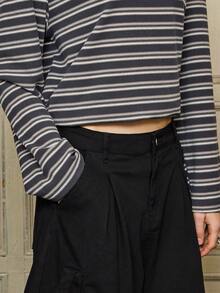 COUREZ Longline Balloon Cargo Jorts /Y2K Spring Clothes For Women Street Streetwear Cute Casual Going Out Outfits Stylish Back To School Outfits