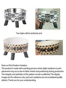 1个加高宠物碗，不锈钢材质，适用于狗/猫的食盆和水盆，颈部友好设计 - 300ml - 查看 11