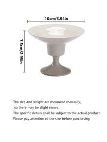 Madebyblanc 1 Piece Of Wood Ash Glaze Creative High Foot Fragrance Socket, Ceramic Wire Incense Tray, Incense Burner, Tea Room, Zen Sandalwood Incense Burner, Aromatherapy Burner - Multicolor - View 11