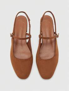 CUCCOO BIZCHIC Tacones altos para mujer, tacones de graduación, tacones de fiesta para zapatos de primavera y verano, para la primavera, la graduación y la Pascua - Camel - Ver 2