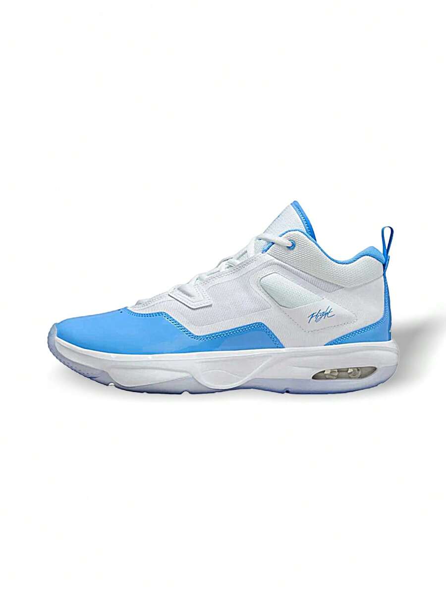 Jordan Hi Td Men Sneakers Lightweight Breathable Versatile Daily Running White FB1396-104 - White/Blue - View 1