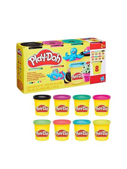  Play-Doh 8 Pack Bright Colors Compound Age 2+ 1 Player G05135L0