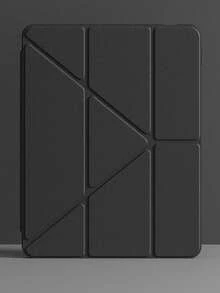 1个透明亚克力保护壳，兼容iPad Air 11/13 M2 2025 M3，支持多角度折叠Y型支架，兼容A16 11代 2024 Air 5 Air 4 10.9 9代 8代 7代 10.2 5代 6代 9.7 10代 2021 Pro 11/12.9 mini 6 7代，带Apple Pencil收纳槽，支持自动唤醒/睡眠功能。 - 黑色 - 查看 4