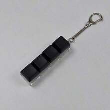 1 Móc khóa bàn phím giảm căng thẳng dành cho người lớn - Con quay nhỏ gọn với các phím nhiều màu sắc, chất liệu PC bền chắc. - Pha trộn màu sắc - Xem 5