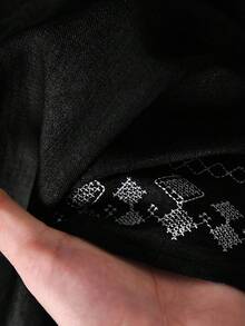 Rusticease 2pcs Women Casual Minimalist Long Sleeve Top And Pants Set, Autumn Co Ords Sets Women Linnen Set Women Women Plus Clothing Sets Black Sets For Women 2pc Set Women Plus - Black - View 6