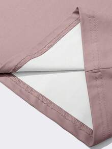 Manfinity Homme Áo thun nam tay ngắn cổ tròn in chữ và sọc, kiểu dáng thường ngày, đa năng. - Nhiều màu - Xem 4